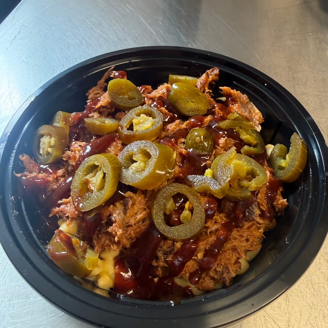 Pulled Pork Mac & Cheese Bowl.