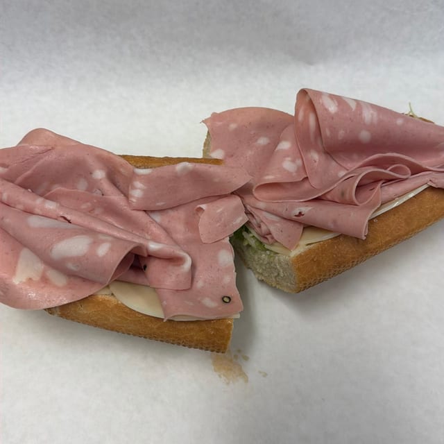 Mortadella & Cheese Sub.