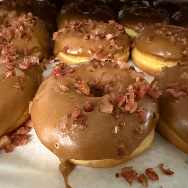 Maple Bacon Donut.