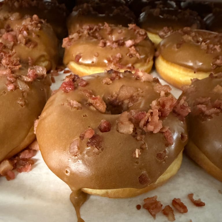 Savor Our Maple Bacon Donut