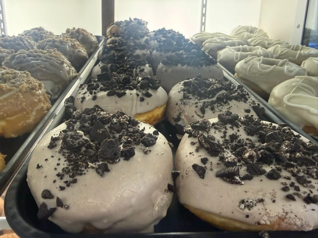 Cookies and Cream Donut.
