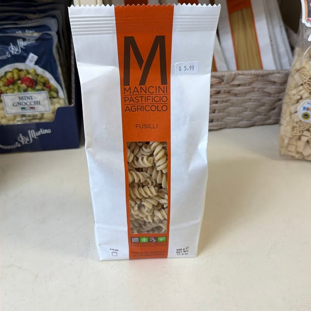 Mancini Fusilli Pasta.