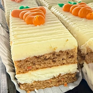 Carrot cake Slice