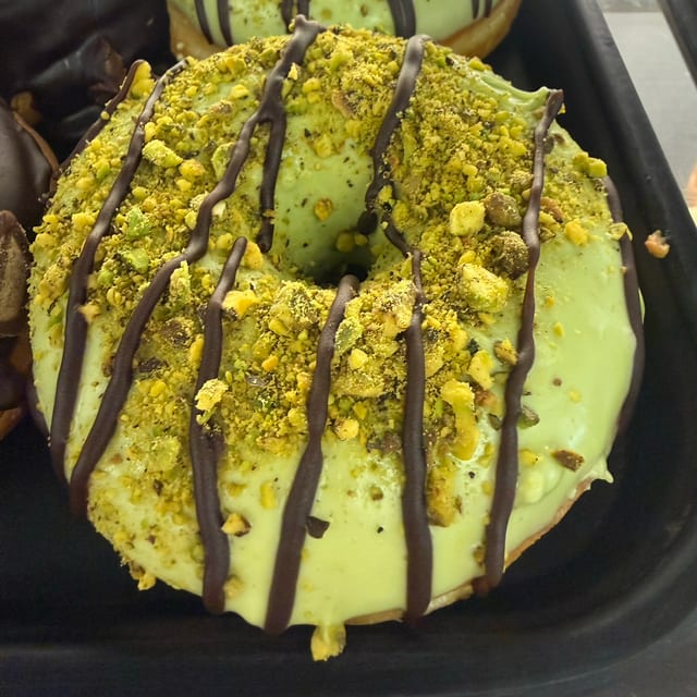 Pistachio Donut.