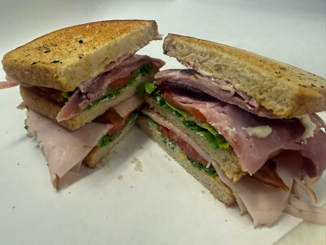 Ham and Turkey Club.