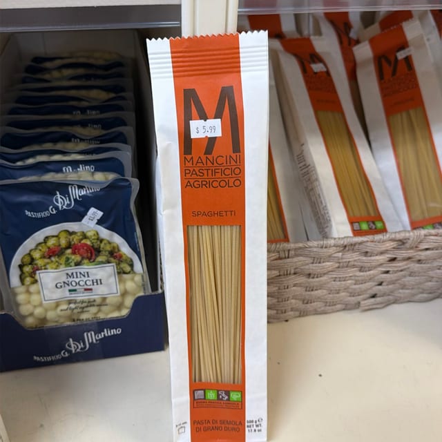 Mancini Spaghetti.