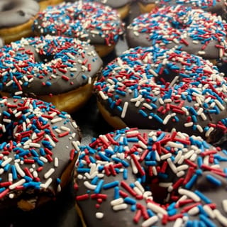 Chocolate Donut with Sprinkles