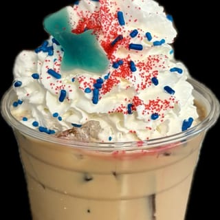 Shark Week Latte