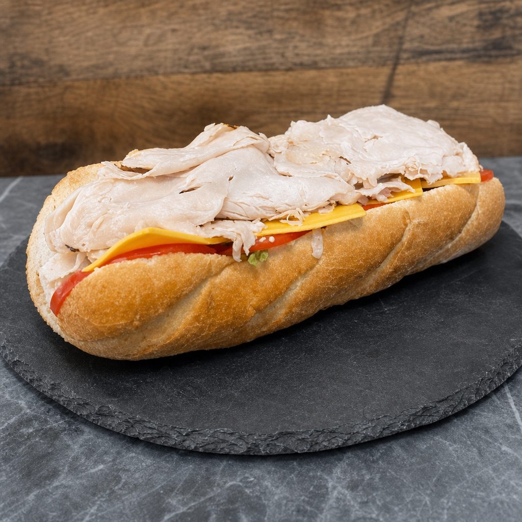 Turkey & Cheese Sub.