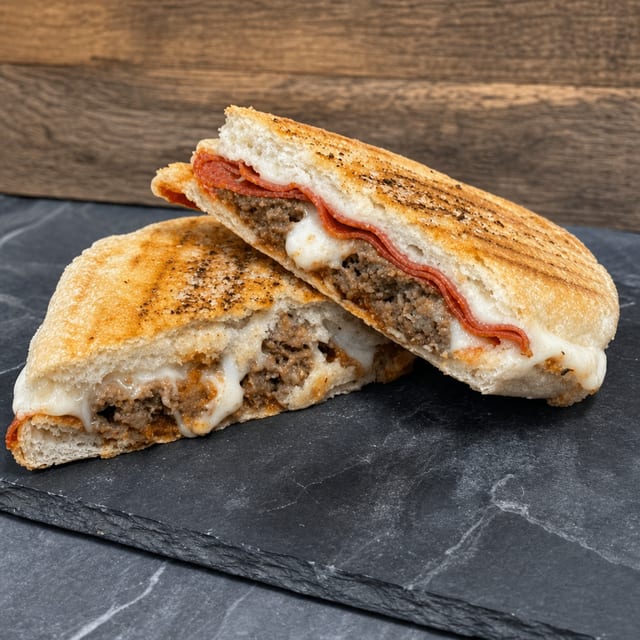 Austinini Meatball Panini Daily Special.