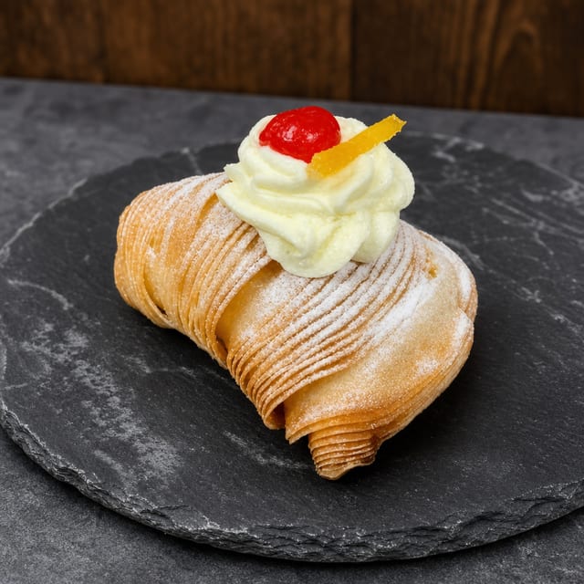 Sfogliatella.