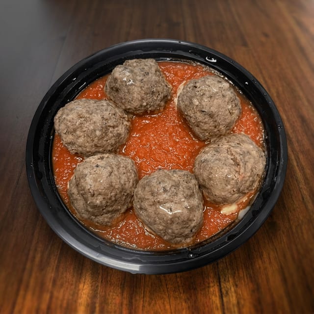 Meatballs & Sauce 6 Count.