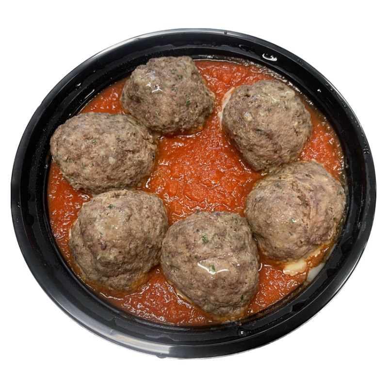 Meatballs & Sauce 6 Count