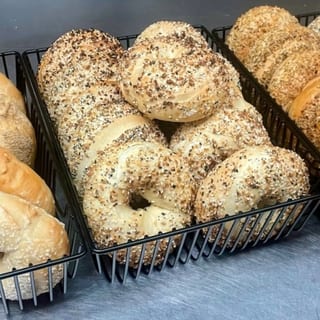 Fresh bagels